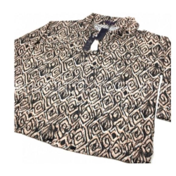 New NYDJ Diamond Wood Grain Athletic / Dress Water Resistant Wind Breaker Jacket - Picture 14 of 16